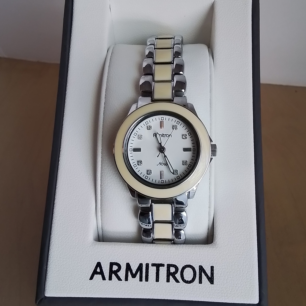 Armitron Now Watch With Swarovski Crystals